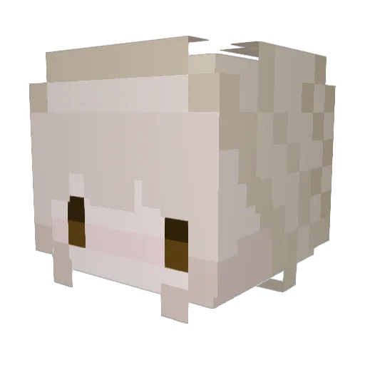 pumpkineer Minecraft avatar head, 3D render