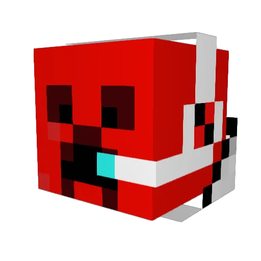 pumpkinking2002 Minecraft avatar head, 3D render
