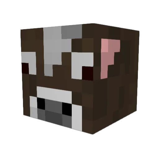 punchin_trees Minecraft avatar head, 3D render