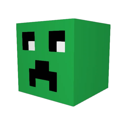 punker1991 Minecraft avatar head, 3D render