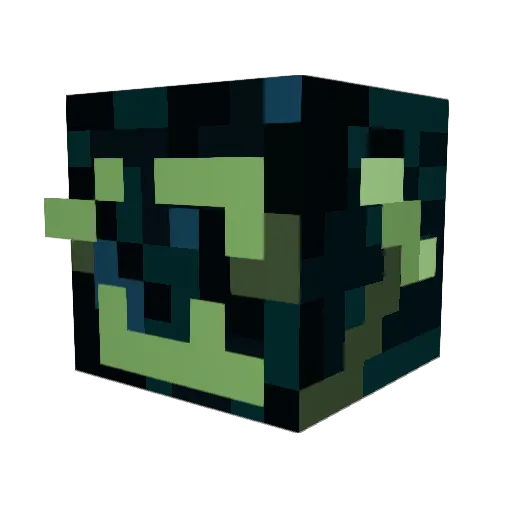 punkich24 Minecraft avatar head, 3D render