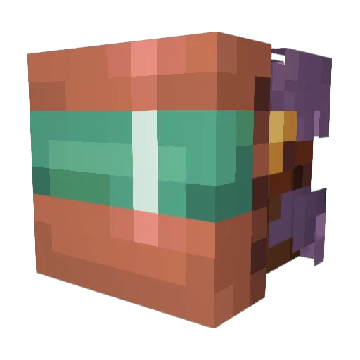 punoot Minecraft avatar head, 3D render