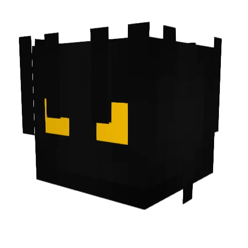 punshinggg Minecraft avatar head, 3D render