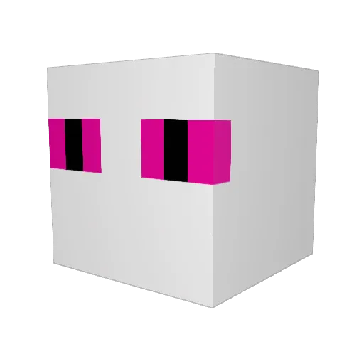pupfight Minecraft avatar head, 3D render