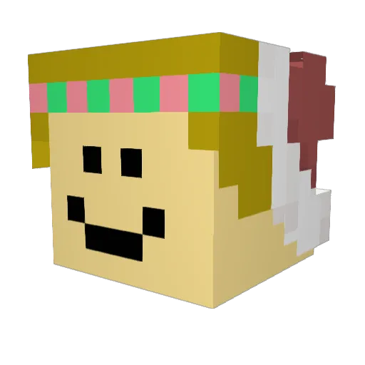 puppyboy2006 Minecraft avatar head, 3D render