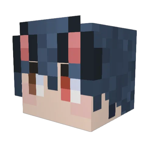 puppymacb1 Minecraft avatar head, 3D render