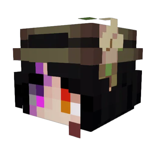 puppys44 Minecraft avatar head, 3D render