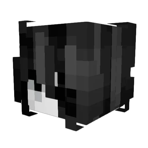 pureintentions9 Minecraft avatar head, 3D render
