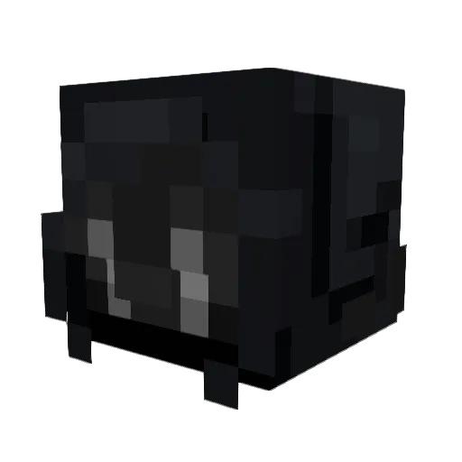 purge1ka1 Minecraft avatar head, 3D render