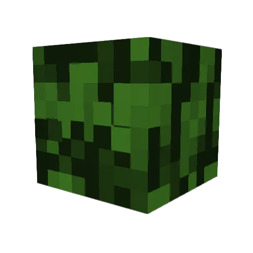 purity118 Minecraft avatar head, 3D render