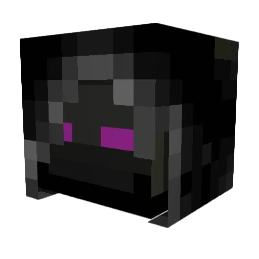 purplemonkey6969 Minecraft avatar head, 3D render
