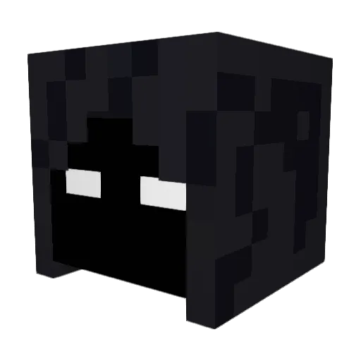 purplepickaxe12 Minecraft avatar head, 3D render