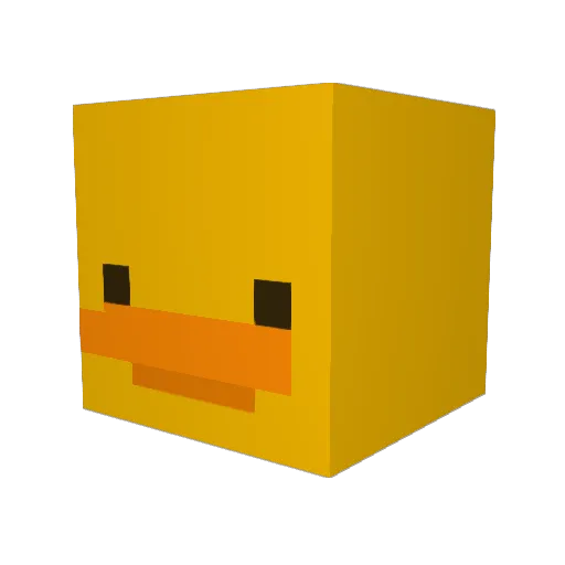 purpleskull115 Minecraft avatar head, 3D render