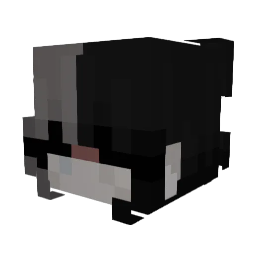 Minecraft-Avatar von purrinnyah: Kopf als 3D-Render