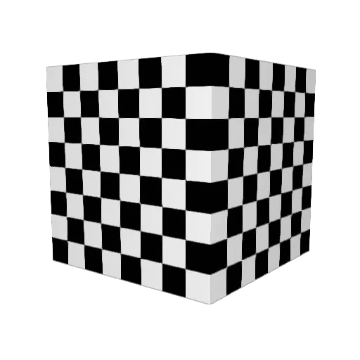 pushbutton Minecraft avatar head, 3D render