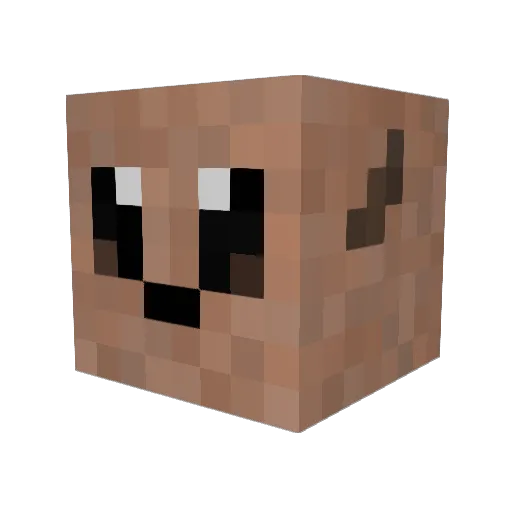 pusheenthecat526 Minecraft avatar head, 3D render