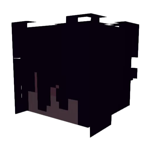 putz10br Minecraft avatar head, 3D render