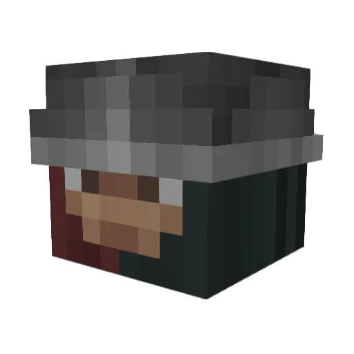 puuper59 Minecraft avatar head, 3D render