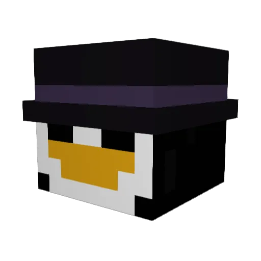 pvblomateoo Minecraft avatar head, 3D render