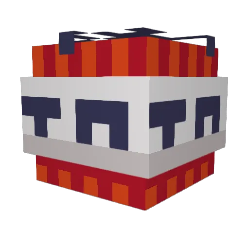pvplatency Minecraft avatar head, 3D render