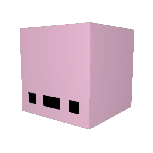 pvplegend0989 Minecraft avatar head, 3D render