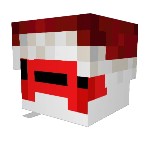 pvpmandamar Minecraft avatar head, 3D render