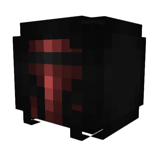 pvpsher__ Minecraft avatar head, 3D render