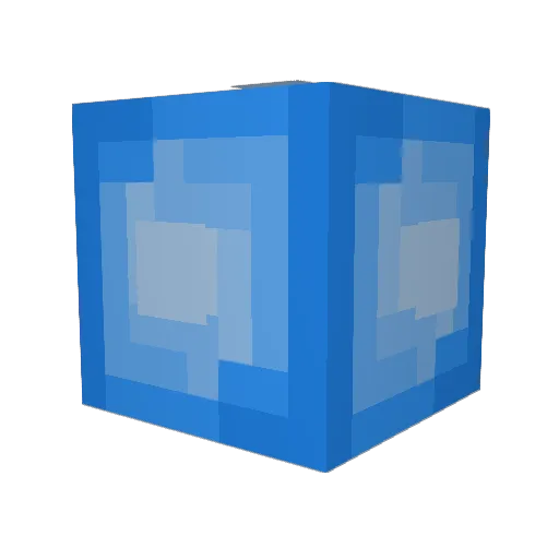 pvpxman Minecraft avatar head, 3D render