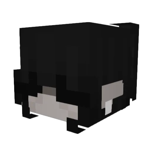 pvtasy Minecraft avatar head, 3D render