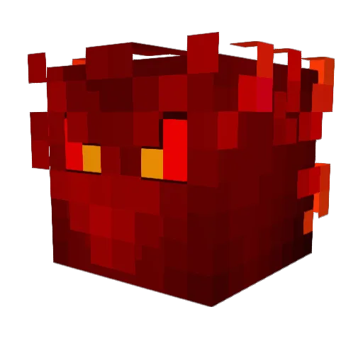 pvtron Minecraft avatar head, 3D render