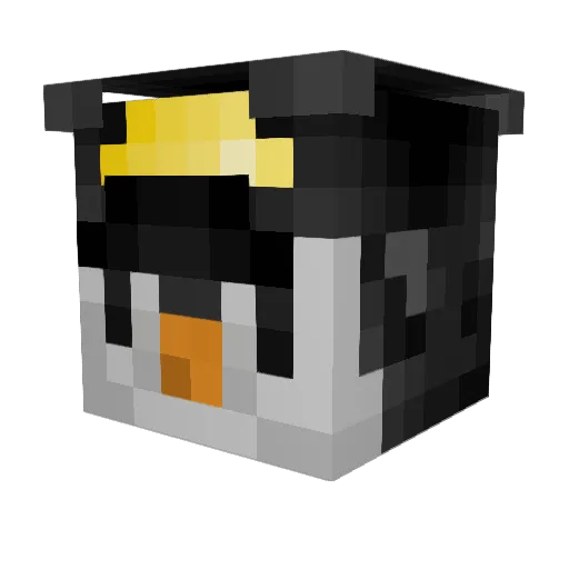 pvzmasta19 Minecraft avatar head, 3D render