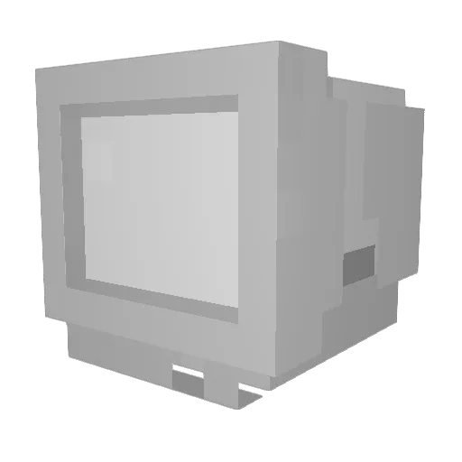 pwdss Minecraft avatar head, 3D render