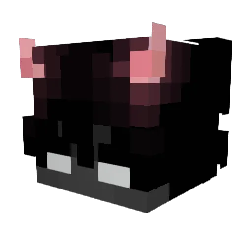 pxain Minecraft avatar head, 3D render