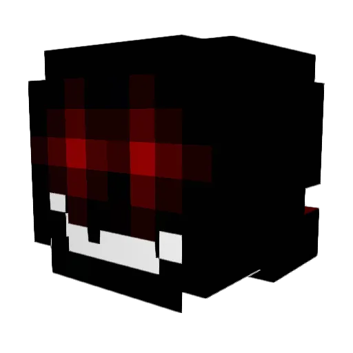 pxndx33 Minecraft avatar head, 3D render