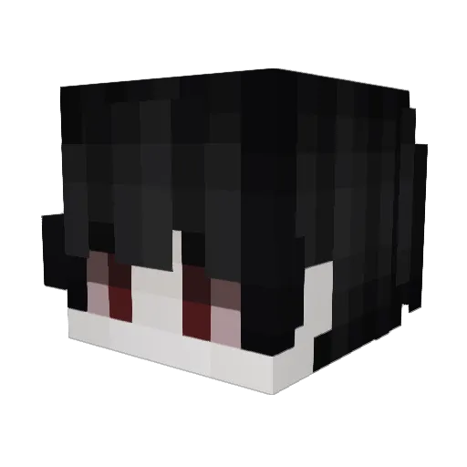 pxtt_ Minecraft avatar head, 3D render