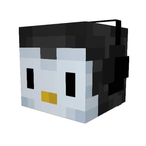 pxyco Minecraft avatar head, 3D render