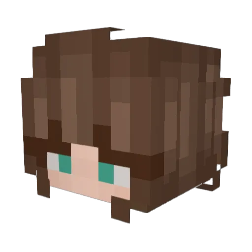 pylodex Minecraft avatar head, 3D render