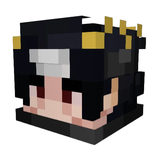 pypierre Minecraft avatar head, 3D render