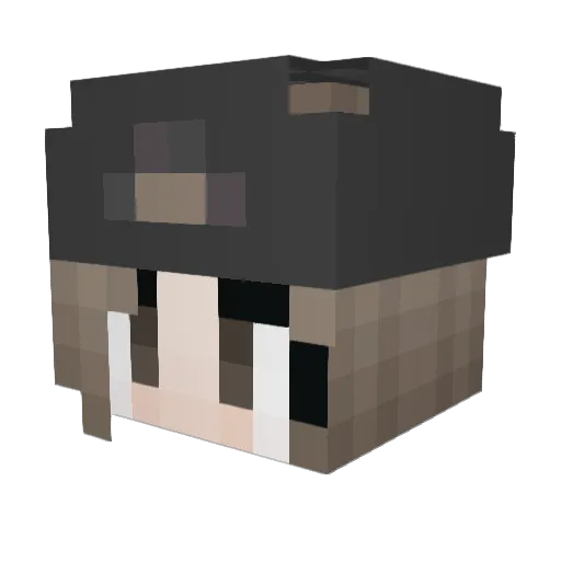 pypurka11 Minecraft avatar head, 3D render