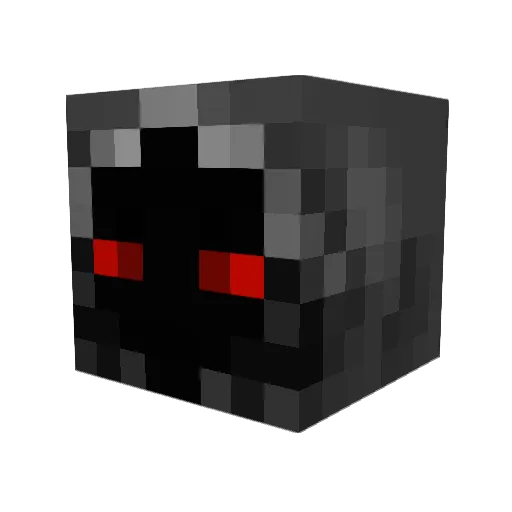 pyr0k1ng Minecraft avatar head, 3D render