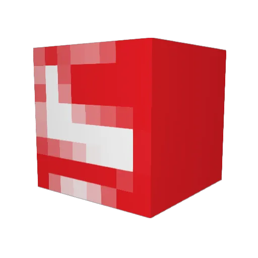 pyro3234 Minecraft avatar head, 3D render