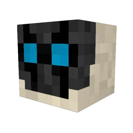 pyropop29 Minecraft avatar head, 3D render