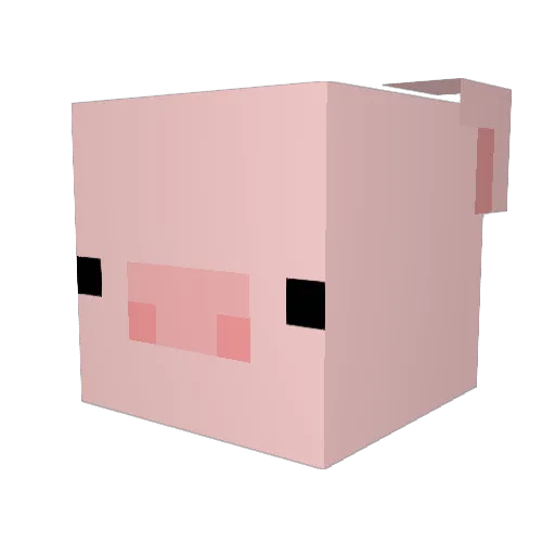 pyrosmite Minecraft avatar head, 3D render