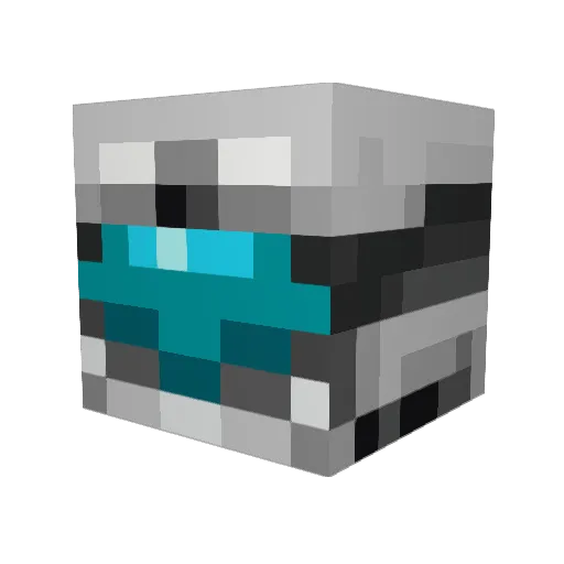 pyrotechnic22 Minecraft avatar head, 3D render