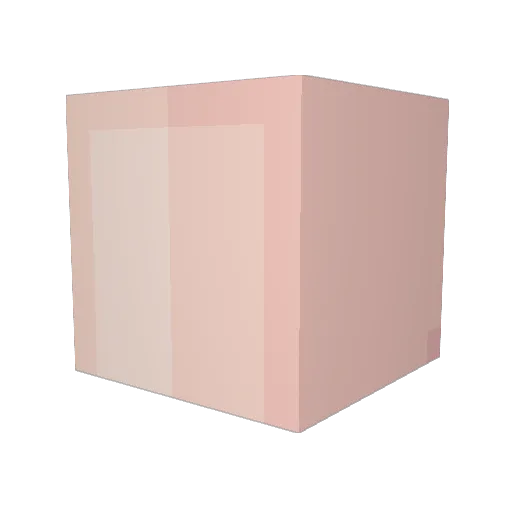 pyuwerk Minecraft avatar head, 3D render