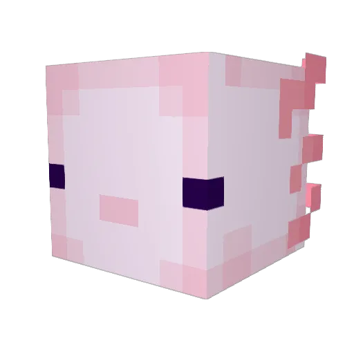 pyxmist Minecraft avatar head, 3D render