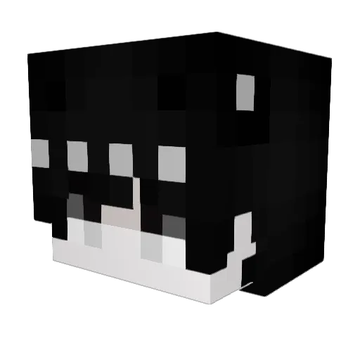 pz0382751 Minecraft avatar head, 3D render
