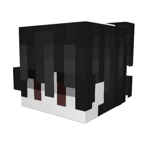 pzb1221 Minecraft avatar head, 3D render