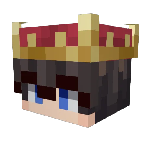 pzy03 Minecraft avatar head, 3D render