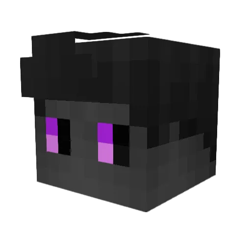 Minecraft-Avatar von qDvn: Kopf als 3D-Render